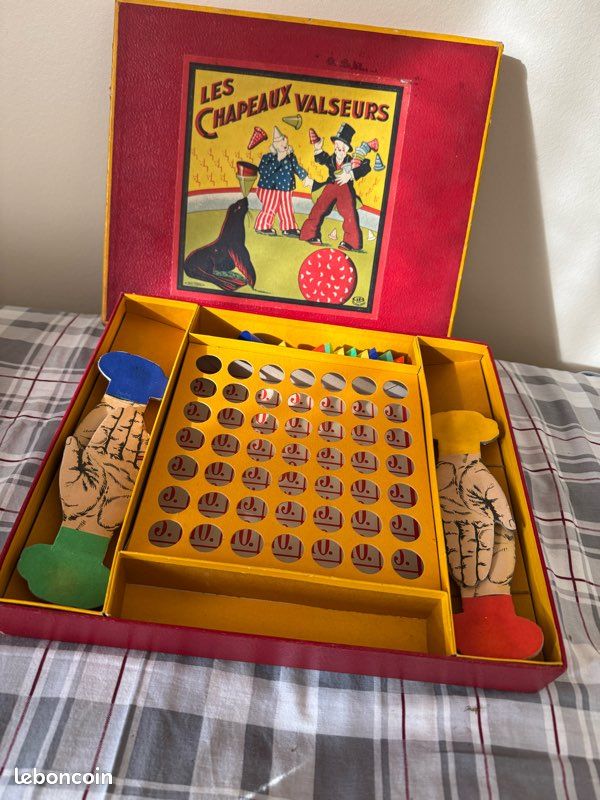 Jeu De Société Ancien 'Les Chapeaux Valseurs' - NK Atlas Paris, édition Française
