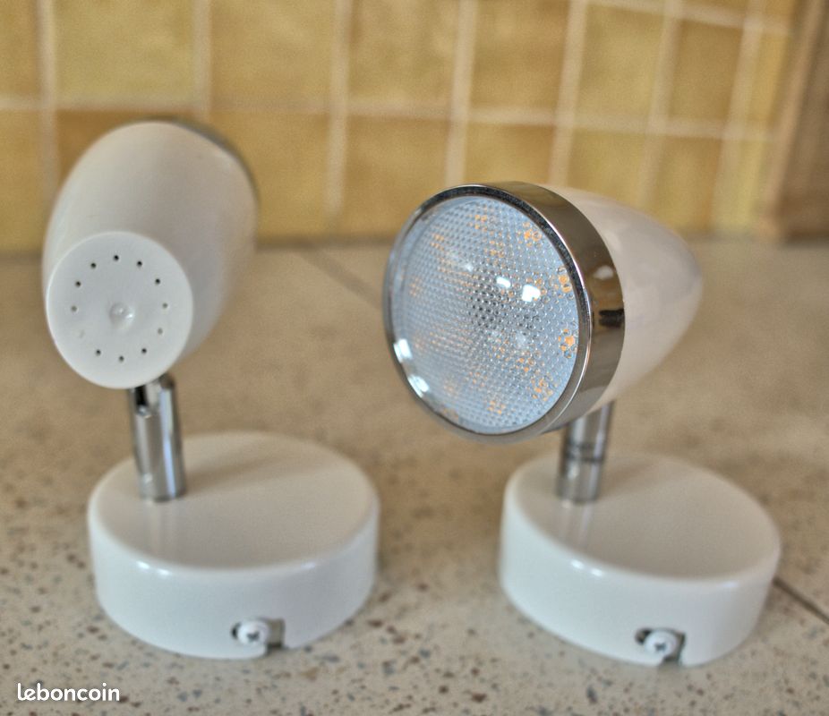 Lot de 2 spots a LED (image 2)