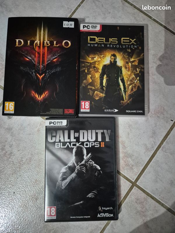 Jeu PC Deus Ex: Human Revolution - Édition Augmentée (FR) - Clé Steam DÉJÀ UTILISÉE - Pour Collection