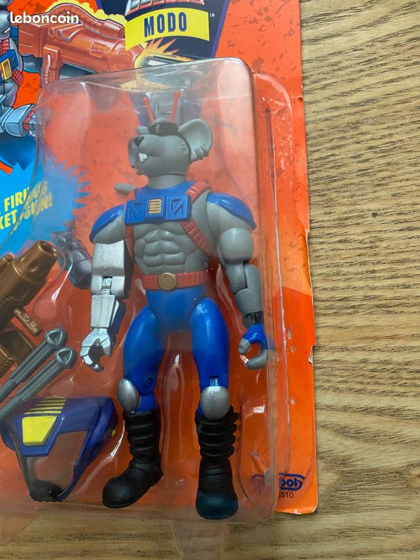 Biker Mice from Mars, les motards de l'espace - figurine Throttle Biker