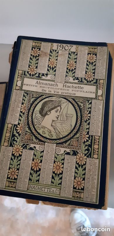 Lot de 15 Almanach années 1894 à 1908 (image 1)