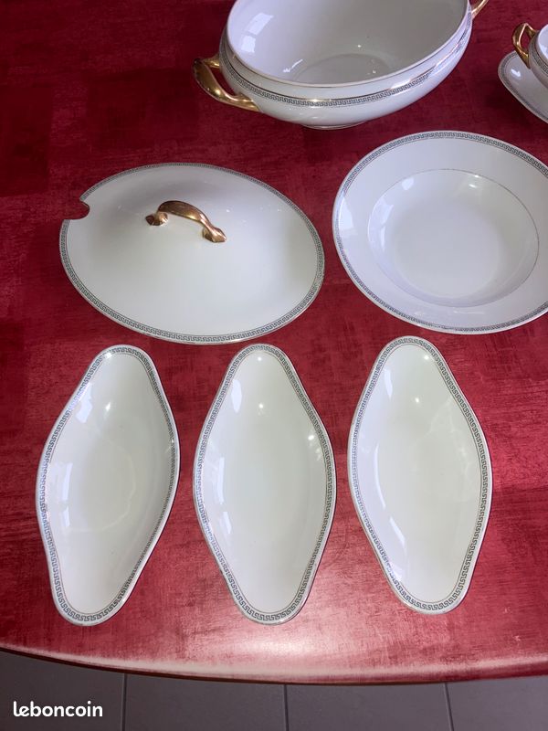 Partie de Service Bernardaud Charlionais Pourrailly (image 7)