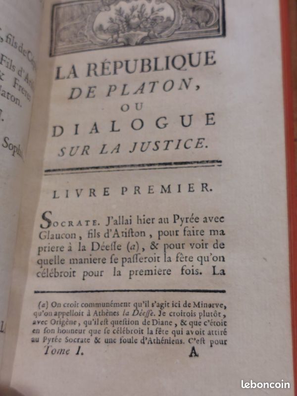 La République de Platon 1794 (image 5)