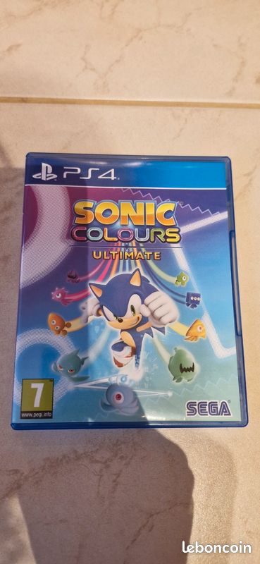 Jeu PS4/PS5 Sonic Colours Ultimate Edition - Neuf Sous Blister, Édition Ultimate
