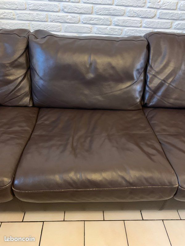 Canapé cuir poltrone sofa (image 4)