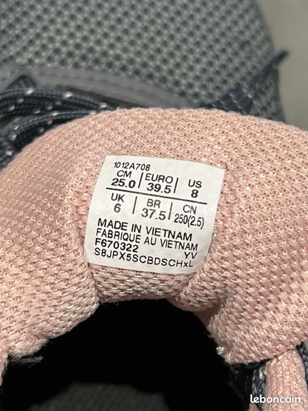 Asics Taille Us Femme Chaussure Uk Fr Pointure Us Eu Femme - Main Image