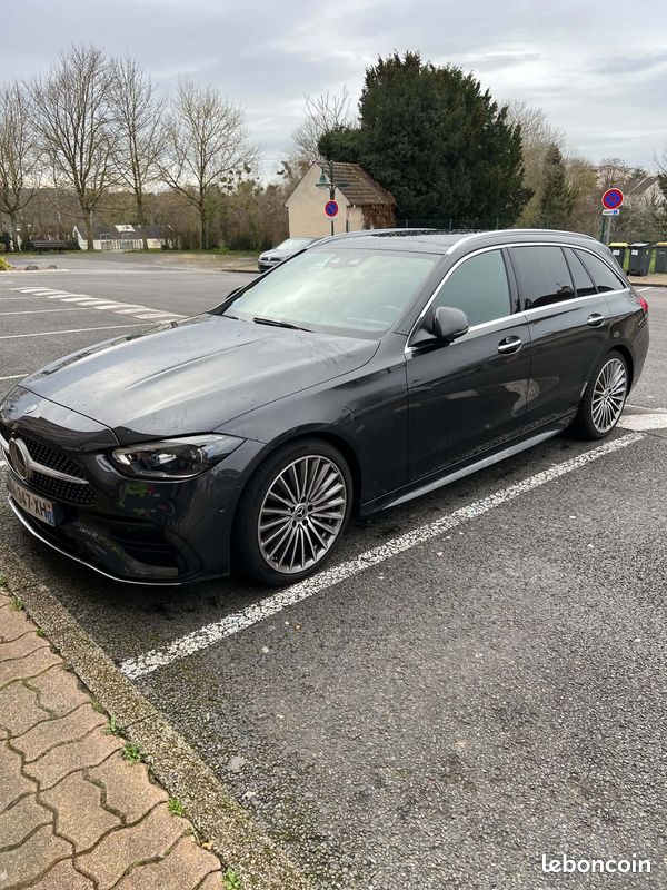 Mercedes Classe C 220d Break AMG Line - BVA 9G-Tronic - Caméra 360° (image 3)
