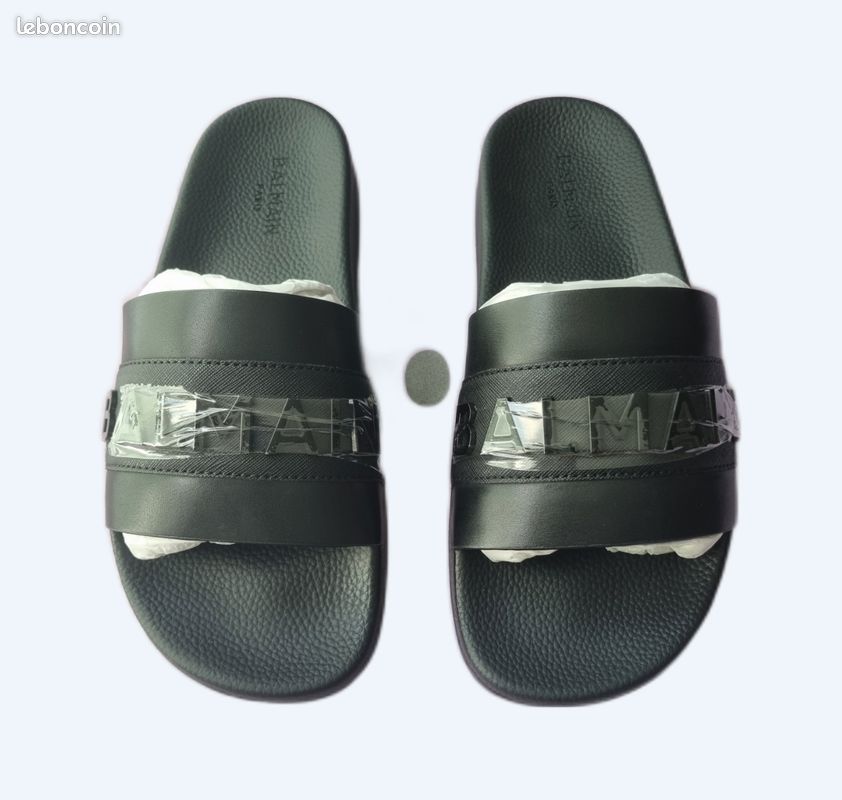 Balmain Paris Claquette Balmain Femme Claquette Balmain Clearance