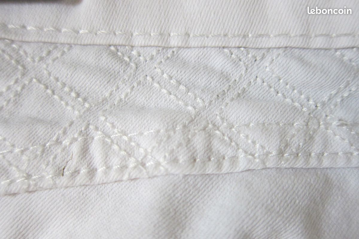 Short coton blanc Hello Miss 42 (image 6)