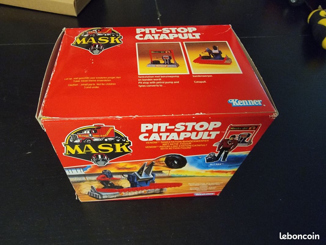 M.A.S.K. Kenner Pit-Stop Catapult en boîte 100% original (image 1)