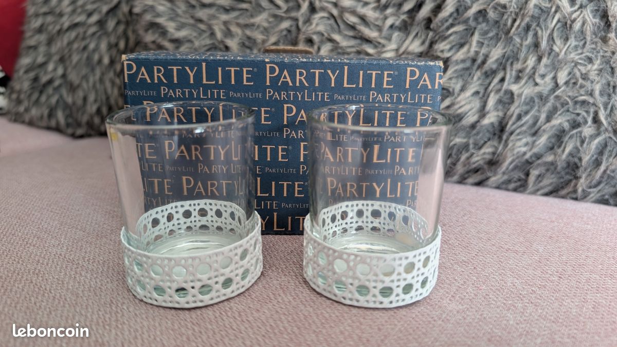 Duo de porte-lampions PartyLite (image 1)