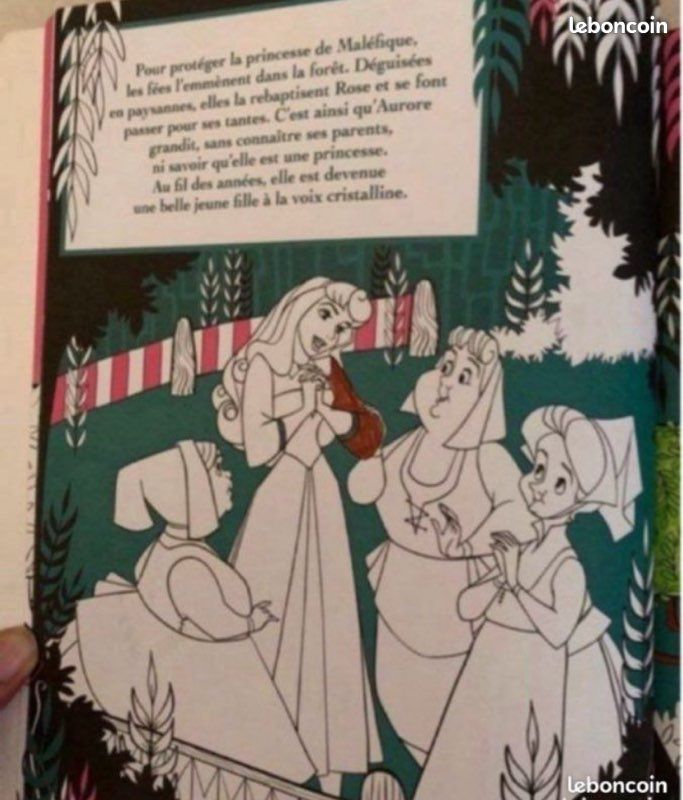 La belle au bois dormant Mon Histoire à colorier (image 5)