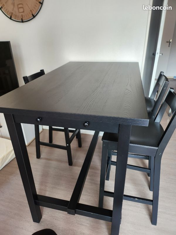 Table haute 4 chaise (image 4)