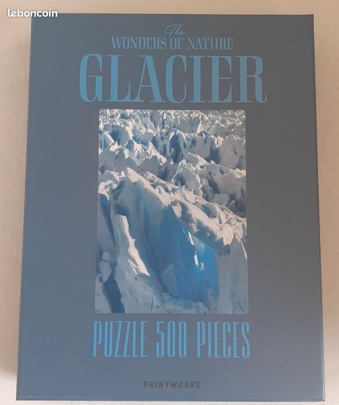 Puzzle 500 pièces "Glacier" (image 1)