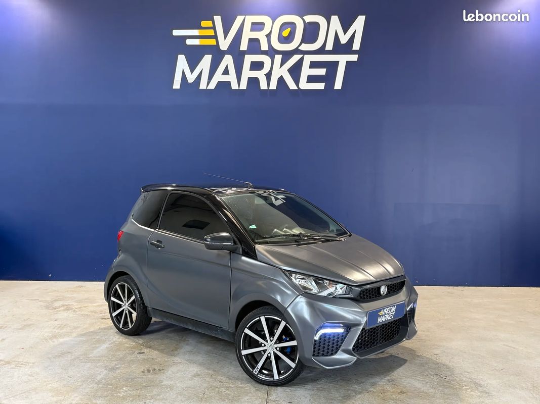 AIXAM CITY D 8ch 8 GTO - 2023 - 20 500 km - CarPlay - Boîte auto (image 1)