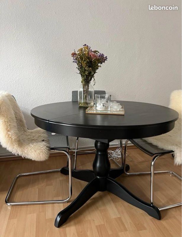 Table ronde extensible ikea (image 1)