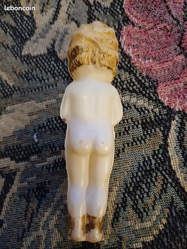 Adorable baigneur Petit Collin en celluloïd. 20 centimètres. Années 1930-40