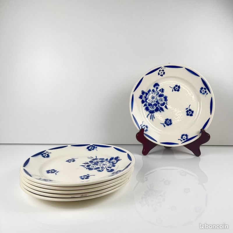 Service De Table Badonvillier – Motif Medalia – Porcelaine Française – Années 1960