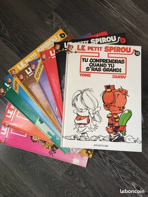 Le petit Spirou tomes 1 à 10 (image 1)