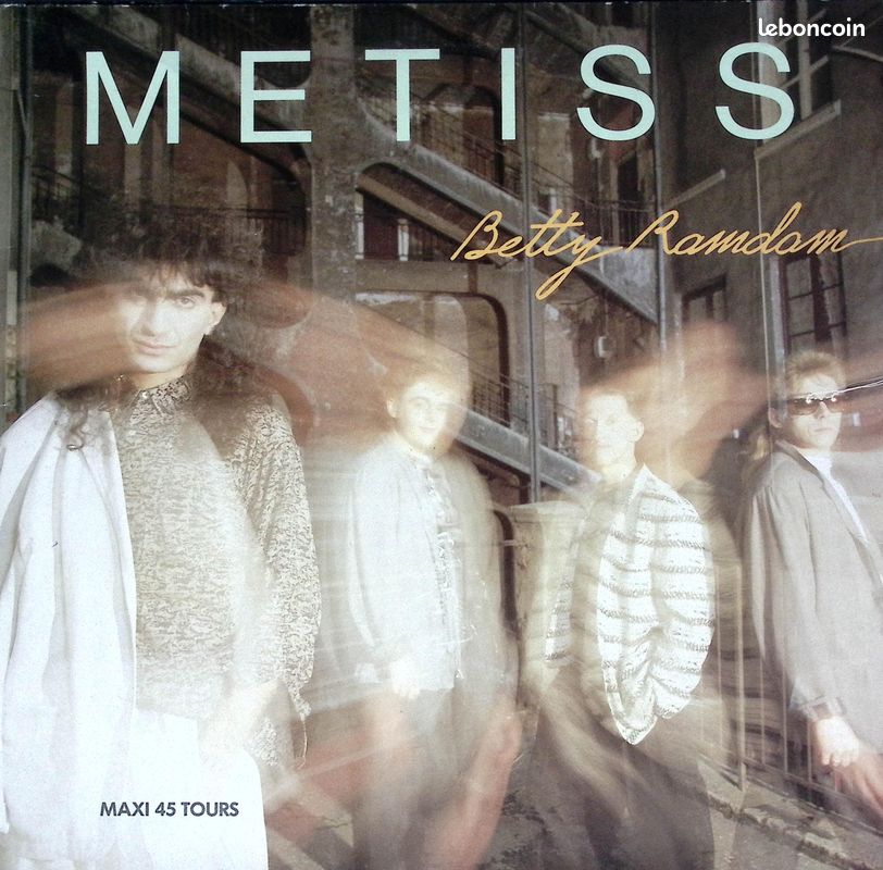 Metiss - betty ramdam -synth pop - 1988 - Maxi 45 (image 1)