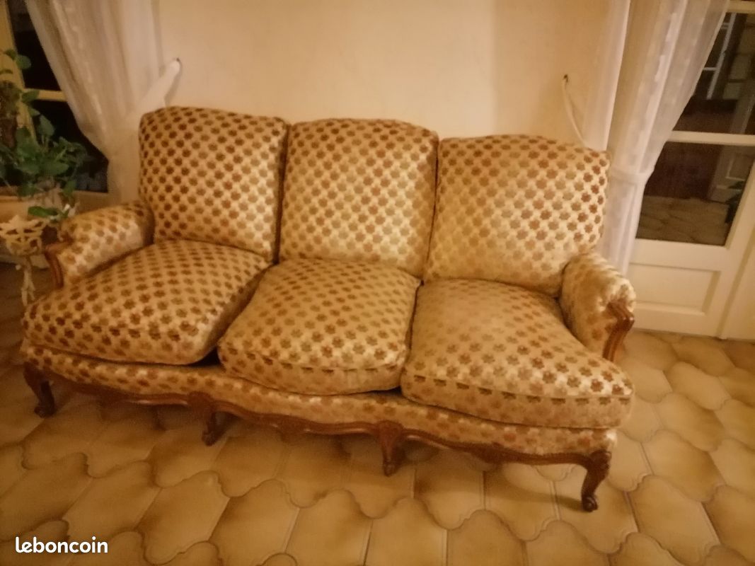 Canapé plus 1 fauteuil (image 1)