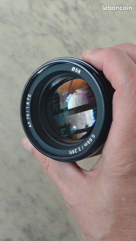 Objectif SAMYANG 75mm F1.8 - Sony FE (image 5)