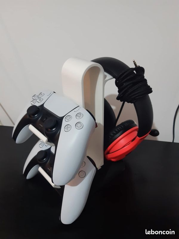 3D Cabin Support Pour Manette De Xbox Et Casque Pour Xbox Series X/Series S/One/One S/One X Noir