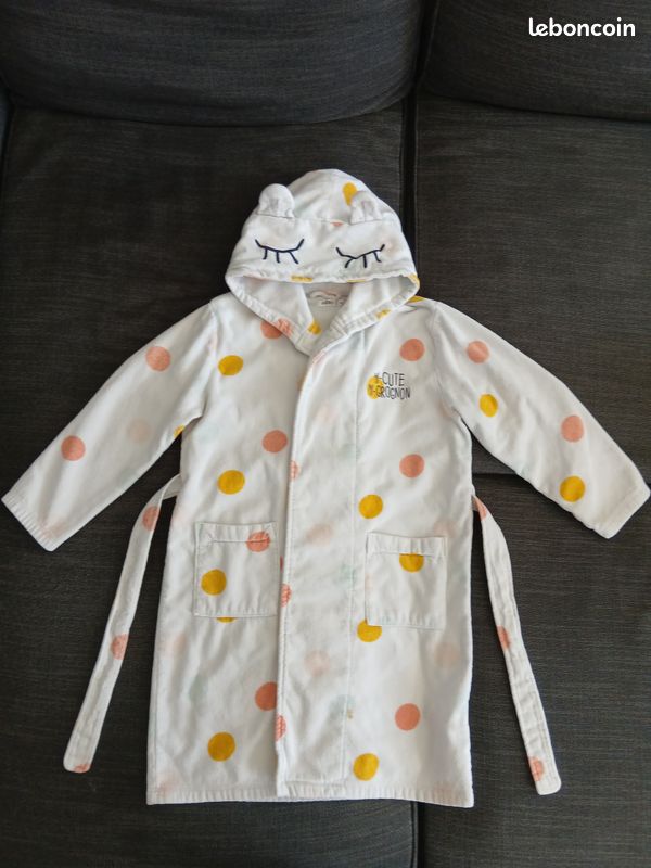 Sortie de bain Peignoir éponge Taille 10 ans Vêtements