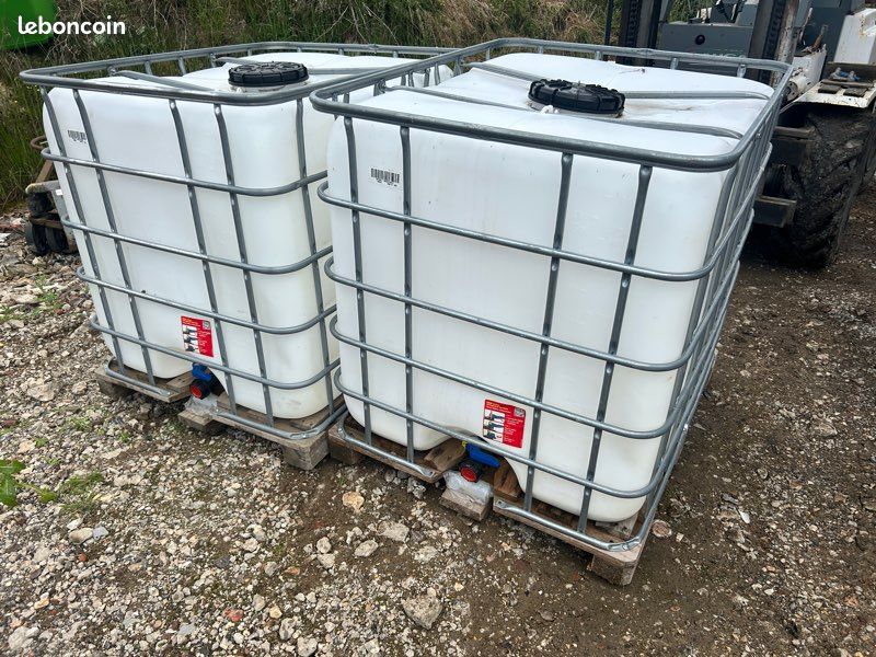6 Cuves 1000 litres occasion ibc (image 1)