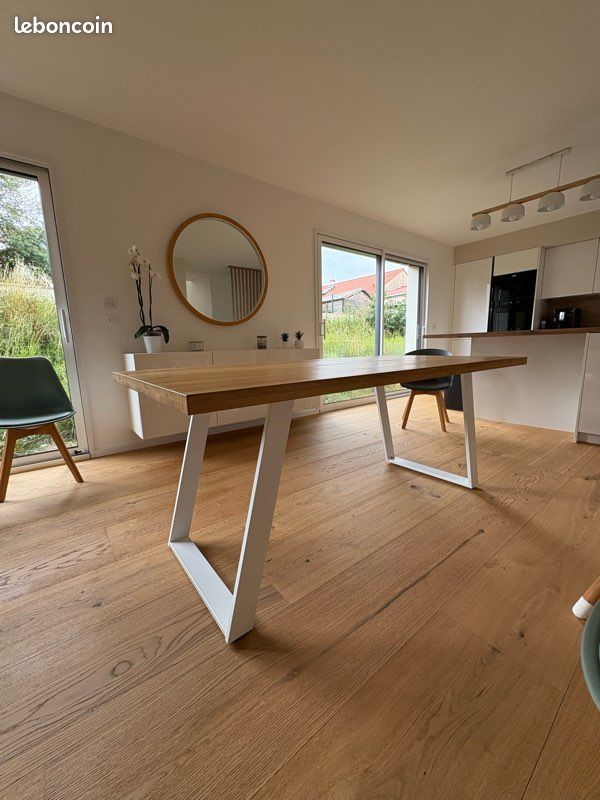 Table à manger Chêne - 6 à 8 personnes (image 1)