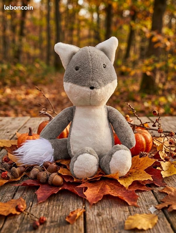 Jouet en peluche de loup - France Jouet en peluche de loup - France
