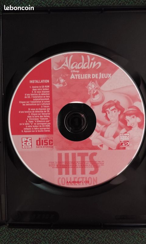 Jeu pc CD rom Disney Aladin (image 3)