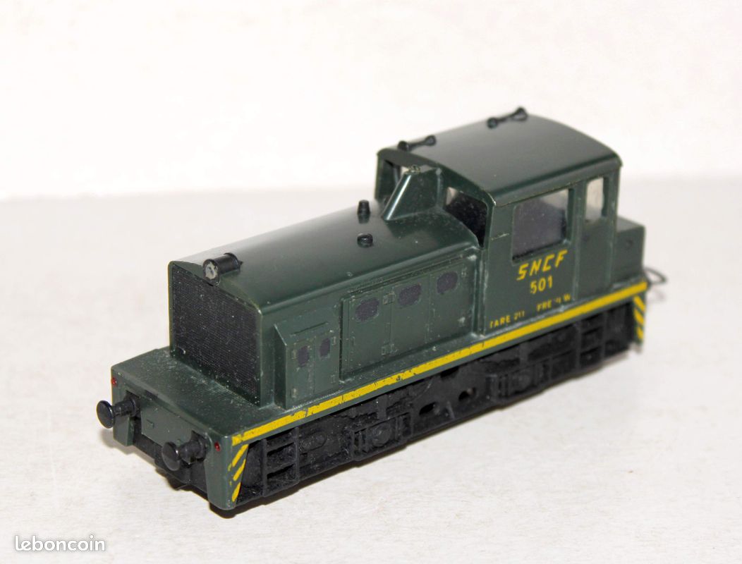 Locomotive électrique SNCF BB 9210 Lima HO 1/87 – Verte, D'occasion (sans Boîte)