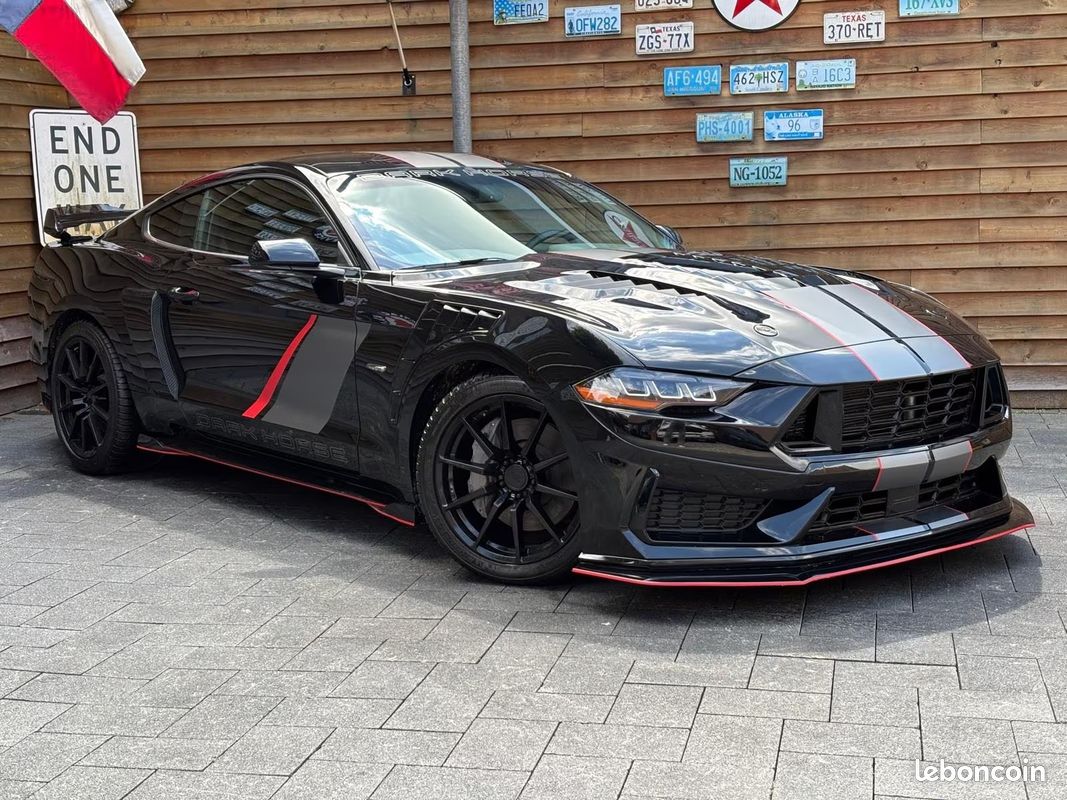 FORD Mustang GT 5.0 V8 453 ch BVM6 – Kit carrosserie – Échappement sport – LED (image 1)