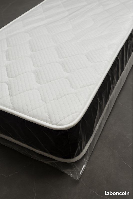 Matelas 1 place 90/200cm neuf et emballé, livraison gratuite (image 3)