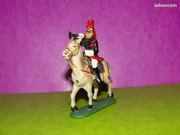 Lot De 2 Gardes Républicains à Cheval Quiralu – Dont 1 Trompette De Cavalerie – France