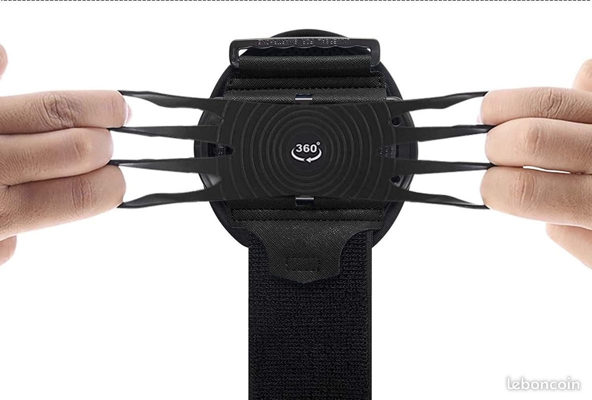 Support De Téléphone Universel Pour Téléphone Portable 360 ° Bracelet De Berceau Rotatif, Gymnastique En Plein Air, Course à Pied, Adapté Au Téléphone Portable