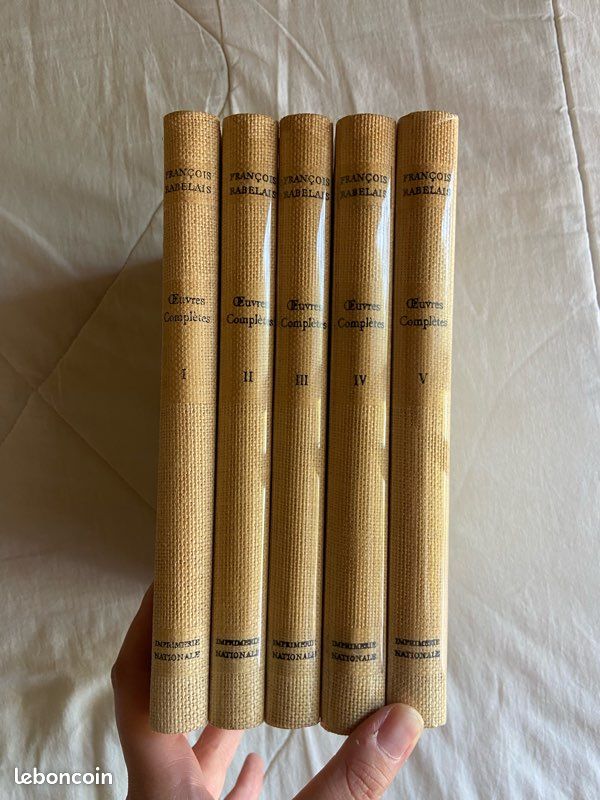 Lot de livres François Rabblais (image 1)
