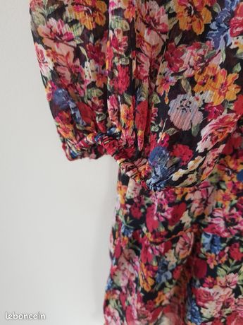 Robe courte - très bon état gris Naf Naf | La Redoute