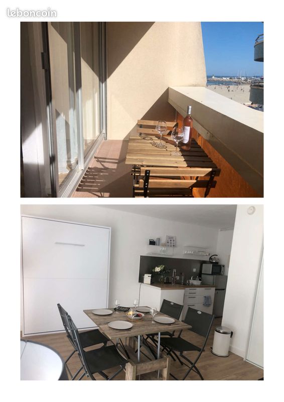 Appartement 1 pièce 25 m² · à Palavas-les-Flots · 25 m² · 520 €/mois