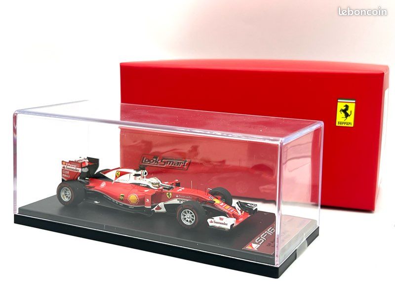 BBR - BBR181625 - Maquette - Ferrari Ferrari SF16-H - GP Italie 2016 - Echelle 1/18, Rouge BBR - BBR181625 - Maquette - Ferrari Ferrari SF16-H - GP Italie 2016 - Echelle 1/18, Rouge