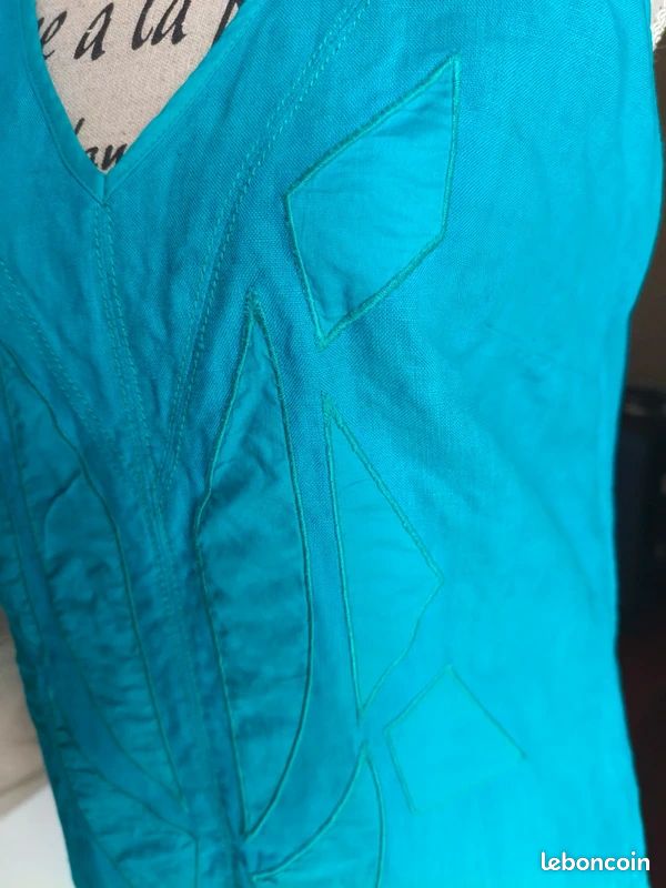 Robe en lin Miss Captain taille 40 (image 2)