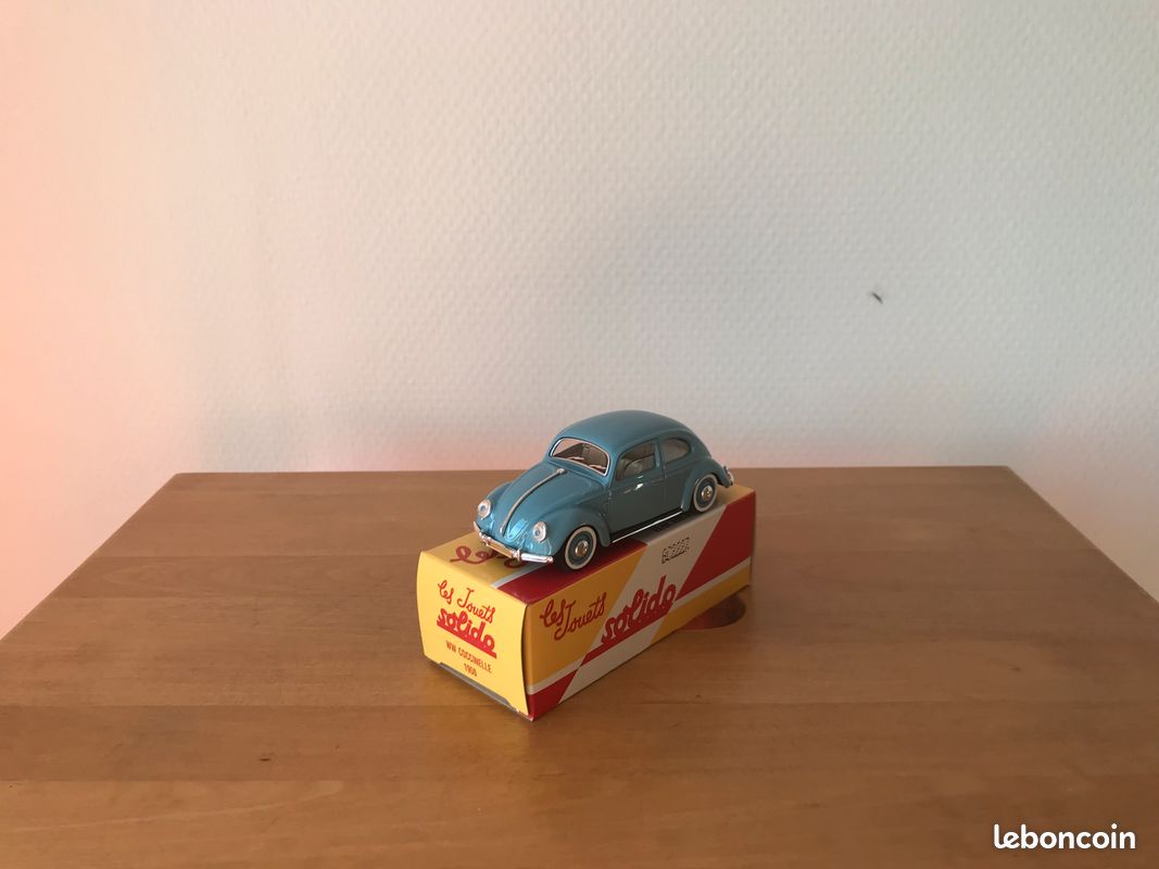 Jouet vintage en tôle VW Coccinelle Cabriolet - Collection