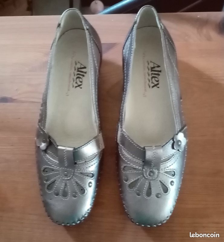 Chaussures confort cuir Altex, pointure 36, neuves (image 2)
