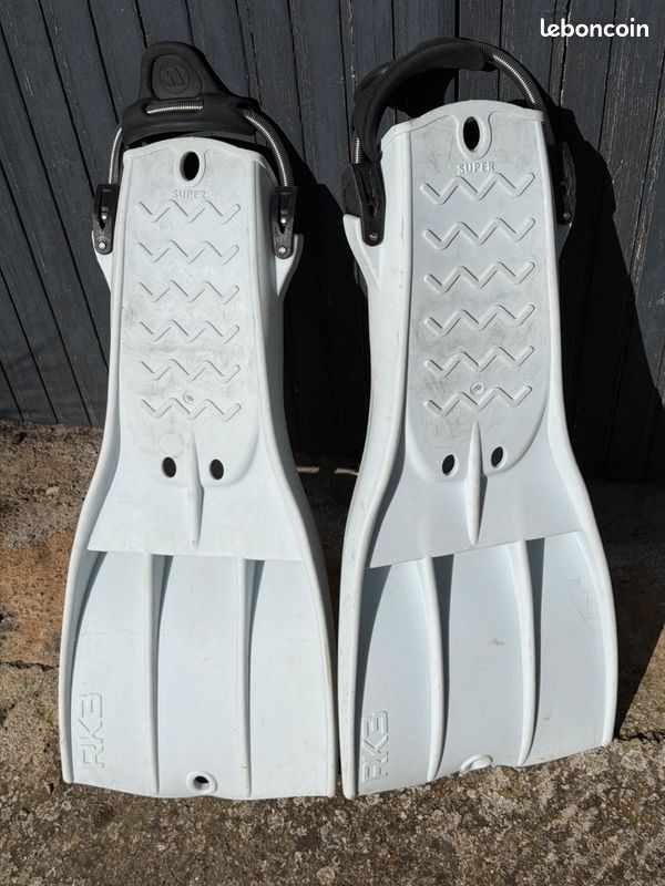 Apeks RK3 Tec-Taucher Palmes de plongée Taille XL Gris