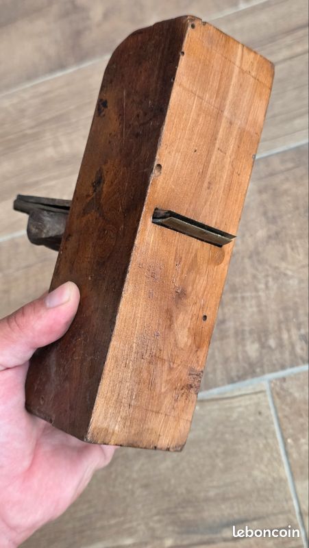 Ancien Rabot en Bois Peugeot Frères – Outil de Collection (image 5)