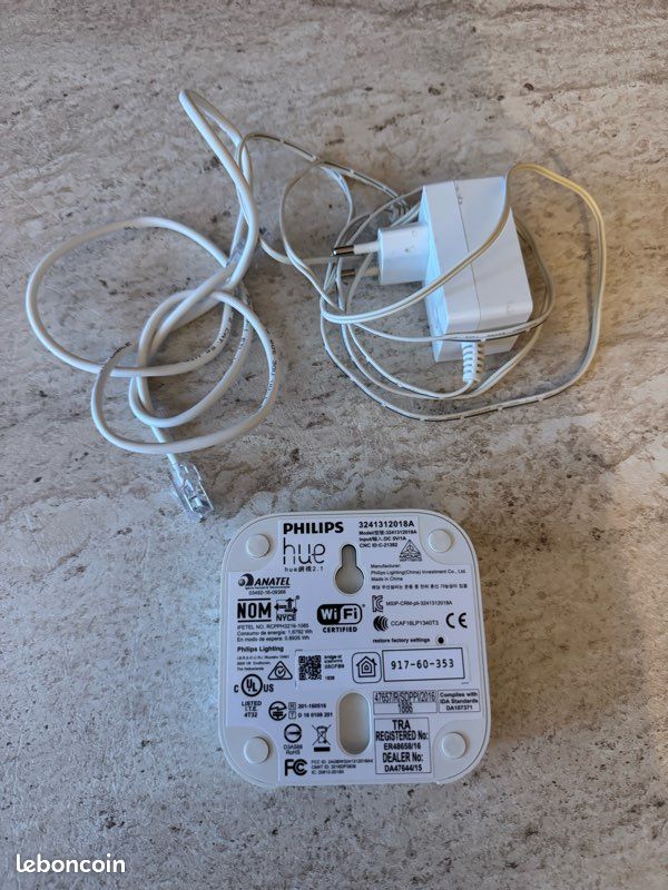 Pont Philips Hue Bridge V1 (1ère Génération) - Neuf Sous Blister - Domotique