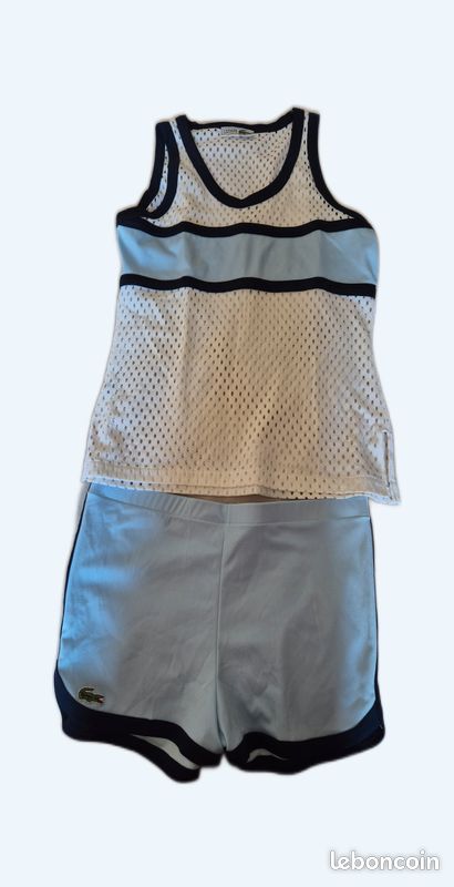 Ensemble tennis Lacoste vintage Vêtements