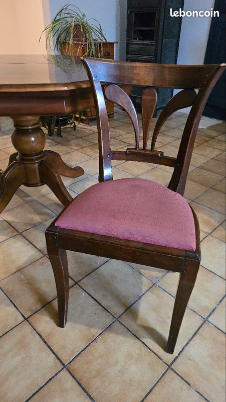 Table Louis Philippe + 6 chaises (image 3)