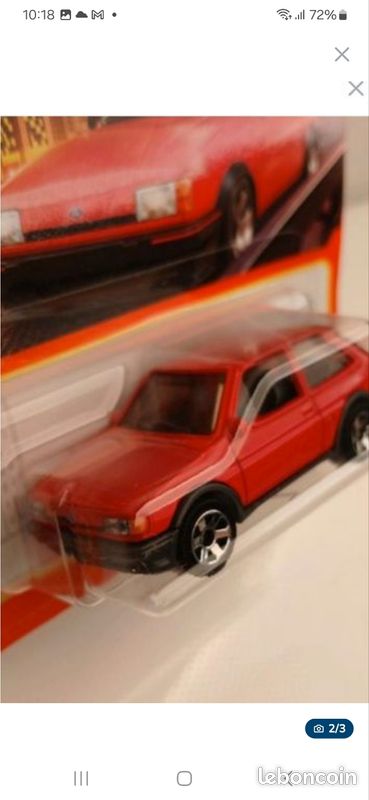 DIE CAST 1/43  FORD FIESTA XR 2I  SCHABAK (1085